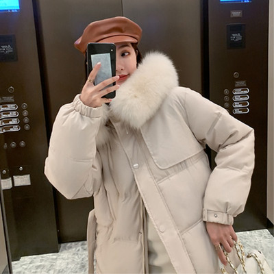 Pikk naiste jope sule ja taskutega