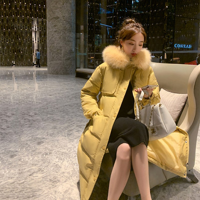 Pikk naiste jope sule ja taskutega