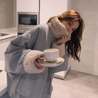 Naiste jakk sule ja taskutega - lai mudel