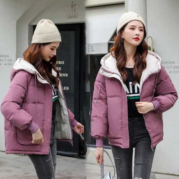 Sportlik-vabaaja naiste jope kapuutsi ja taskutega