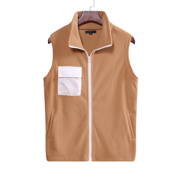 Meeste vabaaja vest taskuga