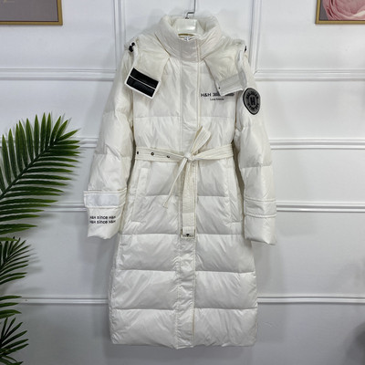 Jauna modeļa gara ziemas jaka ar jostasvietu