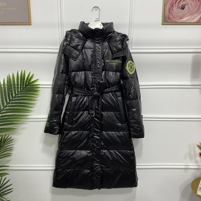 Jauna modeļa gara ziemas jaka ar jostasvietu