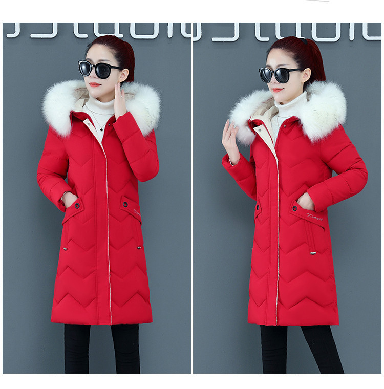 Alkalmi női kabát kapucnival és cipzárral