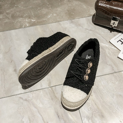 Pehmed sügisesed elastsete paeltega naiste kingad