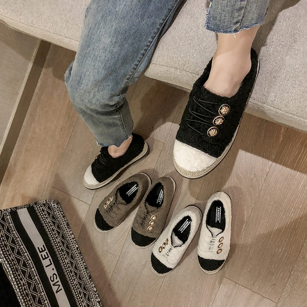 Pehmed sügisesed elastsete paeltega naiste kingad