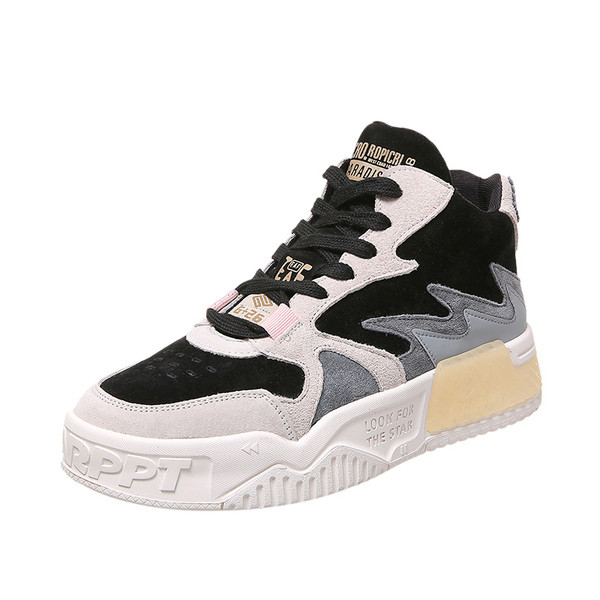 Värvilised paelte ja kõrge tallaga naiste tossud