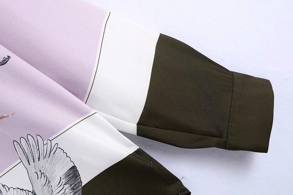 Új modell őszi ing színes rátéttel