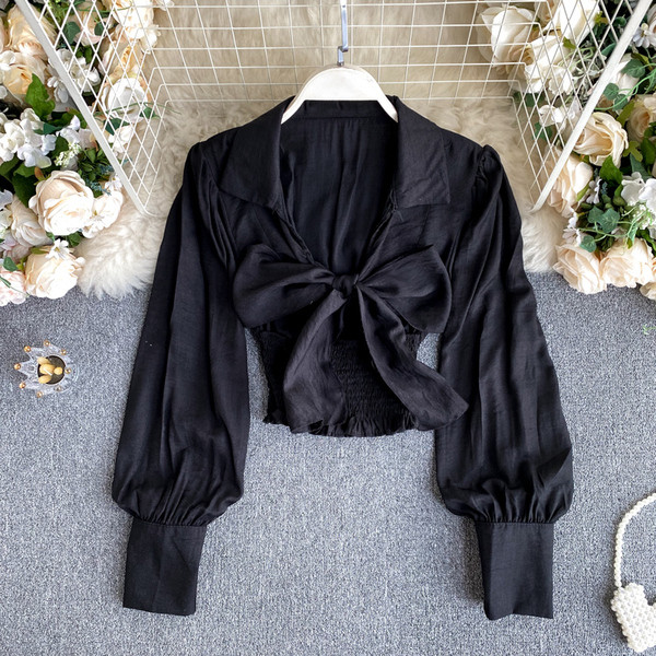 Moodne naiste särk 3D paela ja klassikalise kraega