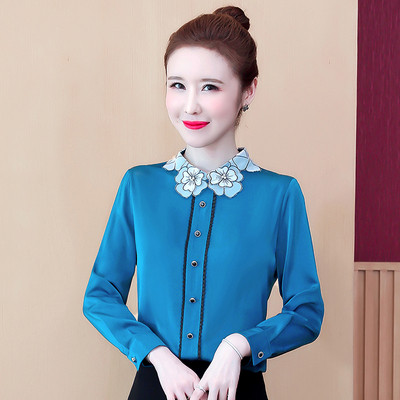 Új modell hosszú ujjú női ing