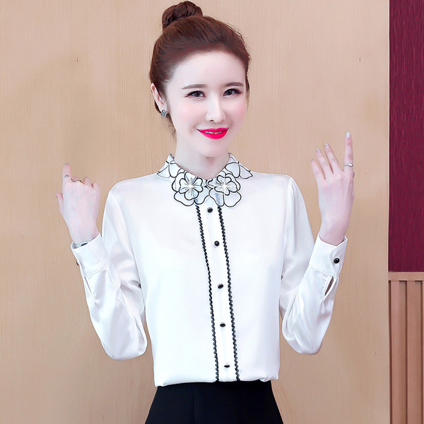 Új modell hosszú ujjú női ing