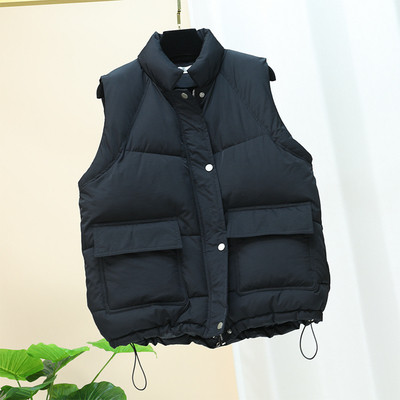 Νέο μοντέλο γυναικείου γιλέκου με κορδόνια και τσέπες