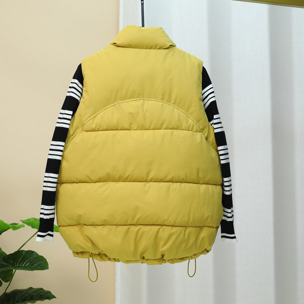 Νέο μοντέλο γυναικείου γιλέκου με κορδόνια και τσέπες