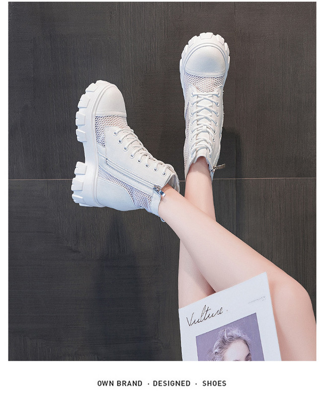 Alkalmi női csizma belső platformmal - két modell