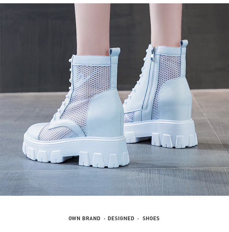 Alkalmi női csizma belső platformmal - két modell