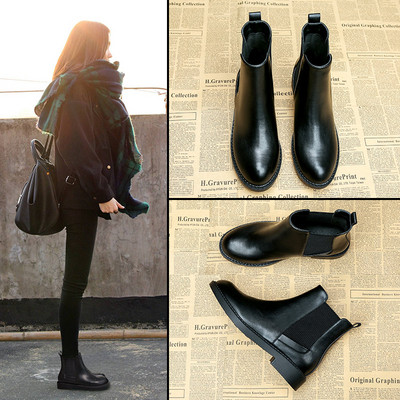 Naiste vabaaja saapad ökonahast lameda tallaga kahes mudelis