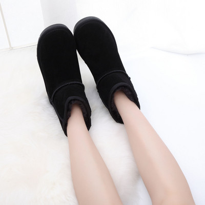 Ζεστές μπότες με μαλακή επένδυση για γυναίκες - δύο μοντέλα