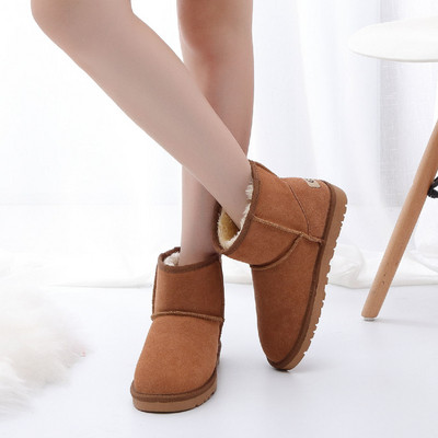 Ζεστές μπότες με μαλακή επένδυση για γυναίκες - δύο μοντέλα