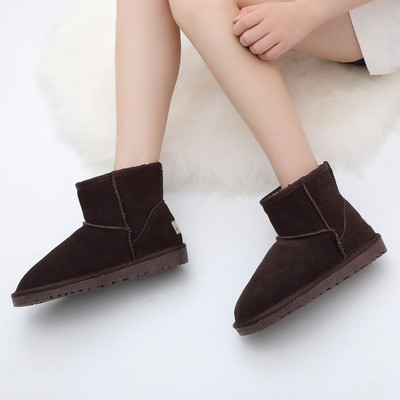 Ζεστές μπότες με μαλακή επένδυση για γυναίκες - δύο μοντέλα