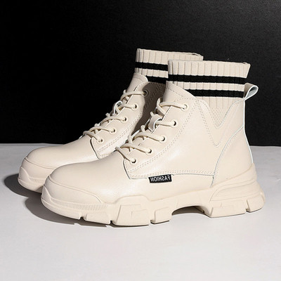 Naiste talvesaabaste tüüpi sokk lameda tallaga