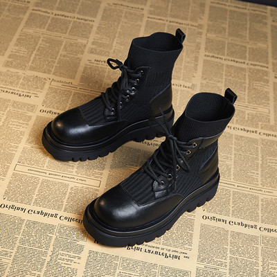 Ikdienas sieviešu zābaki ar rāvējslēdzēju un šņorēm - trīs modeļi