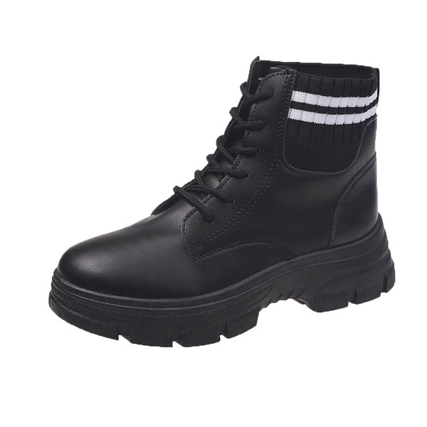 Naiste vabaaja saapad nööridega ökonahast terava otsaga mudel