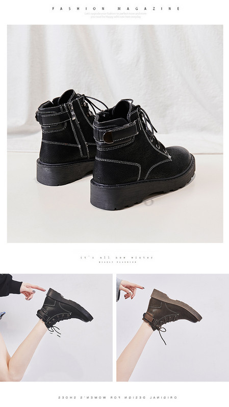 Eko bőrből készült alkalmi női csizma lapos talppal, fűzővel és cipzárral, két modellben