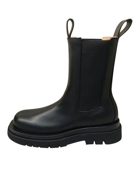 Puhtast ökonahast kõrge tallaga vabaaja naiste saapad