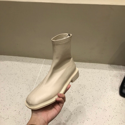 Casual μοντέλο γυναικείες μπότες με φερμουάρ