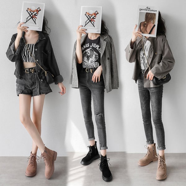 Cipzáras, lapos talpú női csizma