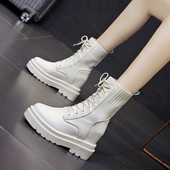 Naiste vabaaja saapad ökonahast, paeltega