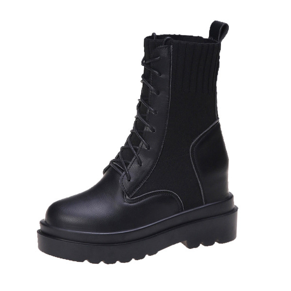 Naiste vabaaja saapad ökonahast, paeltega