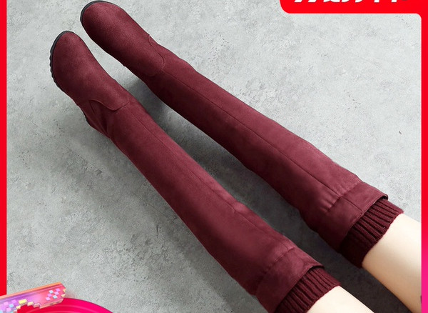 Öko-seemisnahast valmistatud vabaaja platvormiga naiste saapad