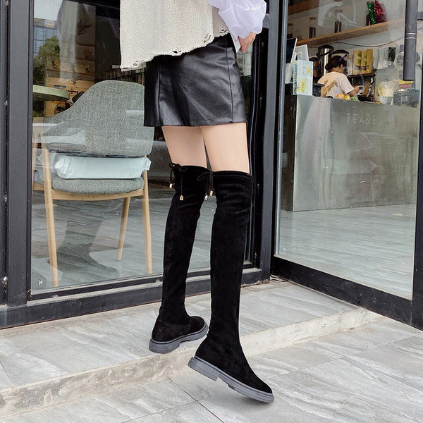 Uus mudel naiste saapad öko seemisnahast sokitüübist