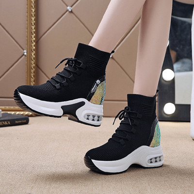 Ležerne ženske visoke tenisice - dva modela