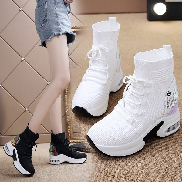 Ležerne ženske visoke tenisice - dva modela