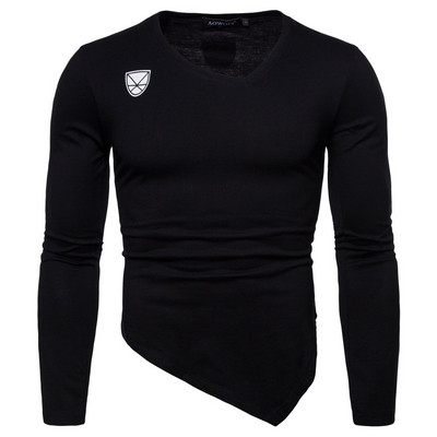 Praegune meeste pluusi asümmeetriline pikkade varrukatega mudel