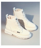 Női aktuális eco bőr csizma fűzővel és cipzárral, két modellben