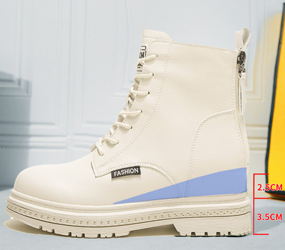 Női aktuális eco bőr csizma fűzővel és cipzárral, két modellben