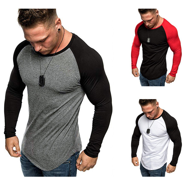 Testhez simuló férfi alkalmi blúz, hosszú ujjal