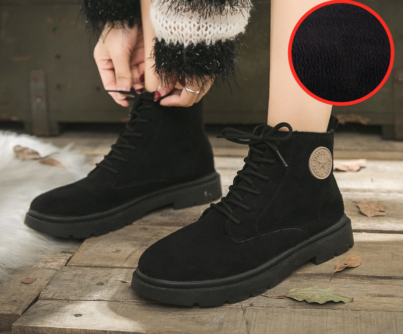 Ökoseemisnahast paeltega naiste saapad - voodriga või ilma