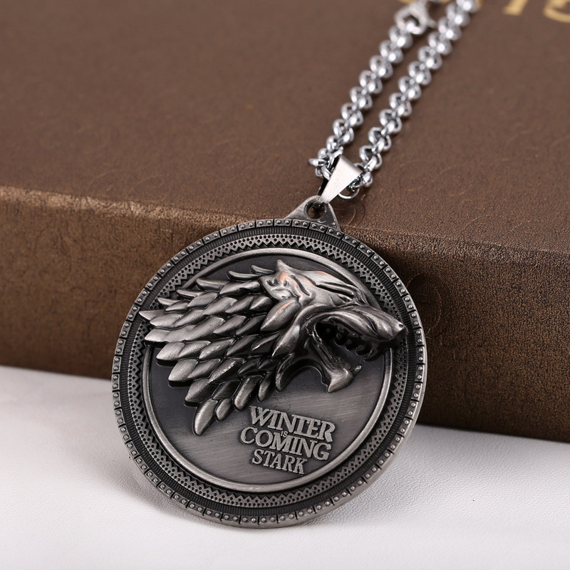 Ανδρικές αλυσίδες  Game of thrones - μαύρο και χρυσό χρώμα